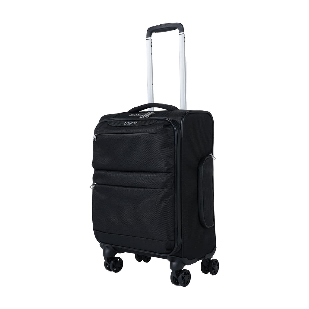 20" Carry On Softside Luggage Black Q721