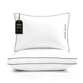 King Size Set of 2 Medium Soft Bed Pillows U411