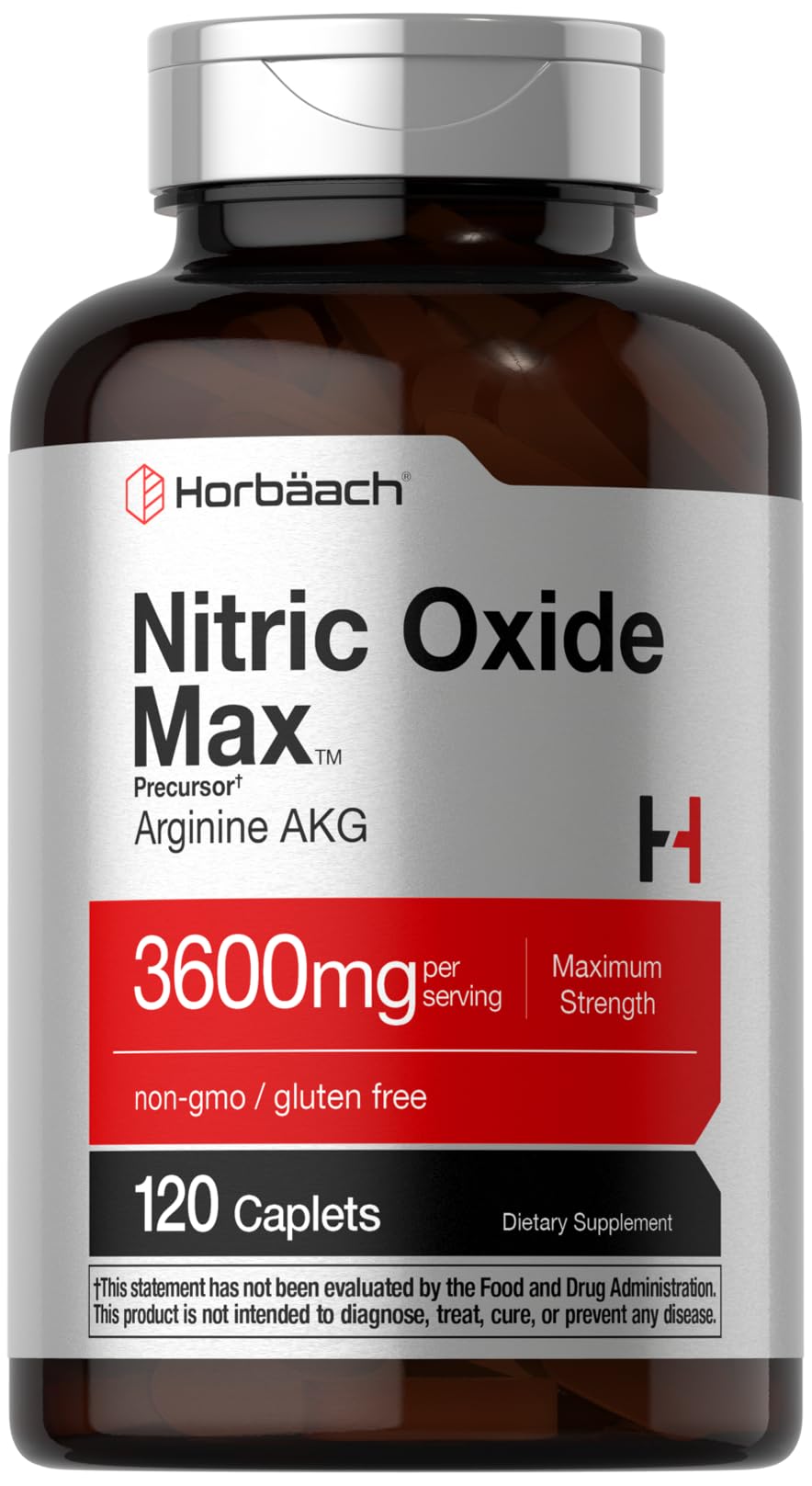 Nitric Oxide 3600mg 120 Caplets H3627