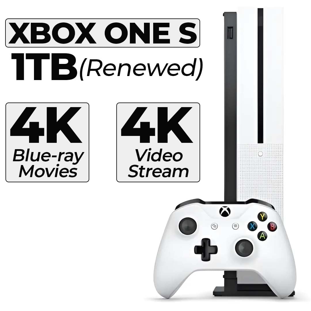 White 1TB All-Digital Console Bundle with Wireless Controller L847237