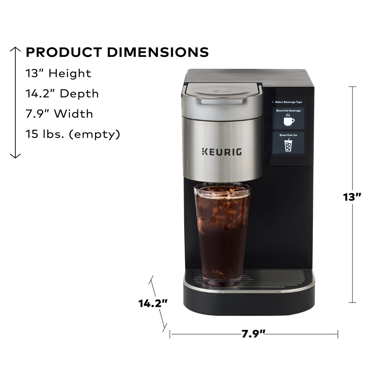 Single Serve Coffee Maker T85665