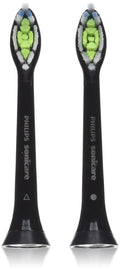 Black 2 Pack Replacement Brush Heads P407