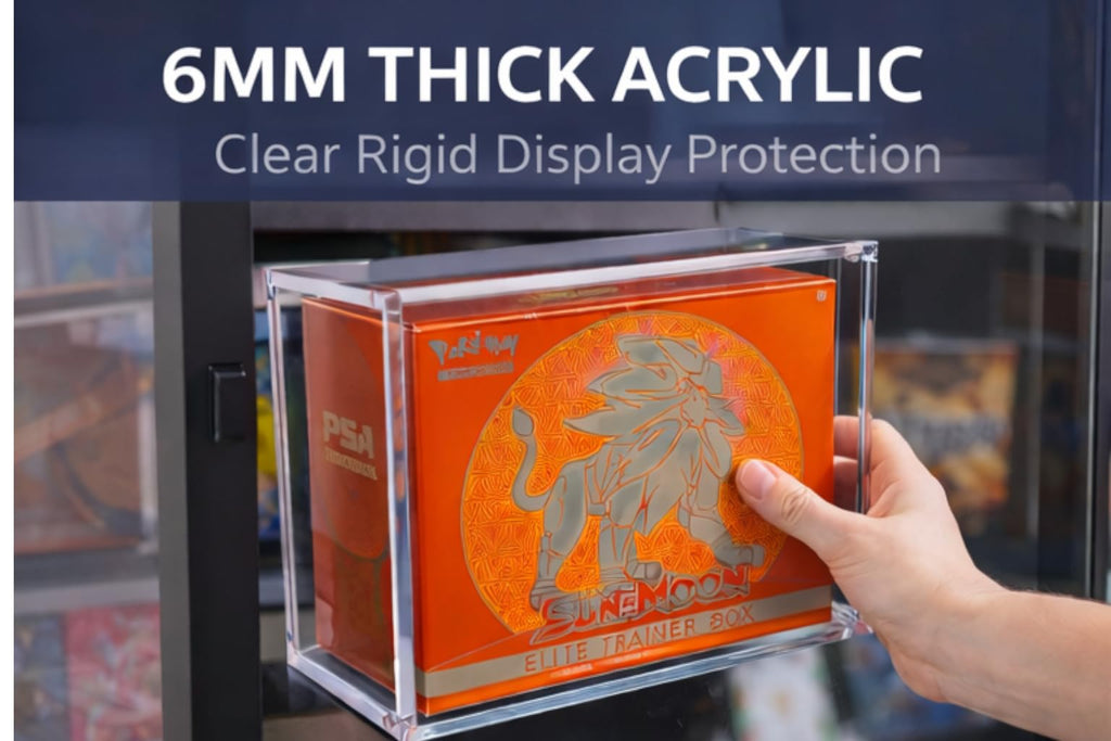 Acrylic Magnetic Display Case Box 6MM Thick T434743