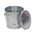 6 Gallon Galvanized Steel Locking Lid Storage Can R221863