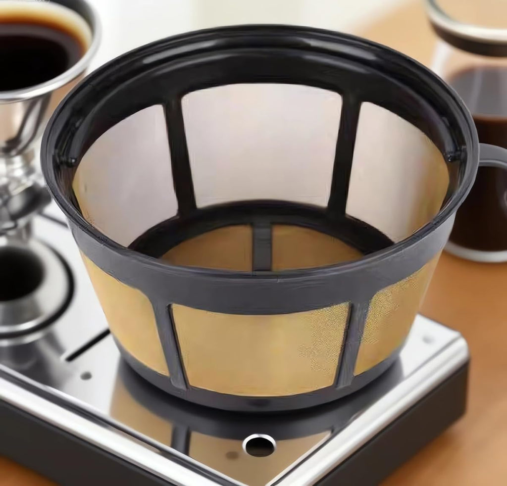 Reusable Stainless Steel Mesh Coffee Filter 2 Pack L14893
