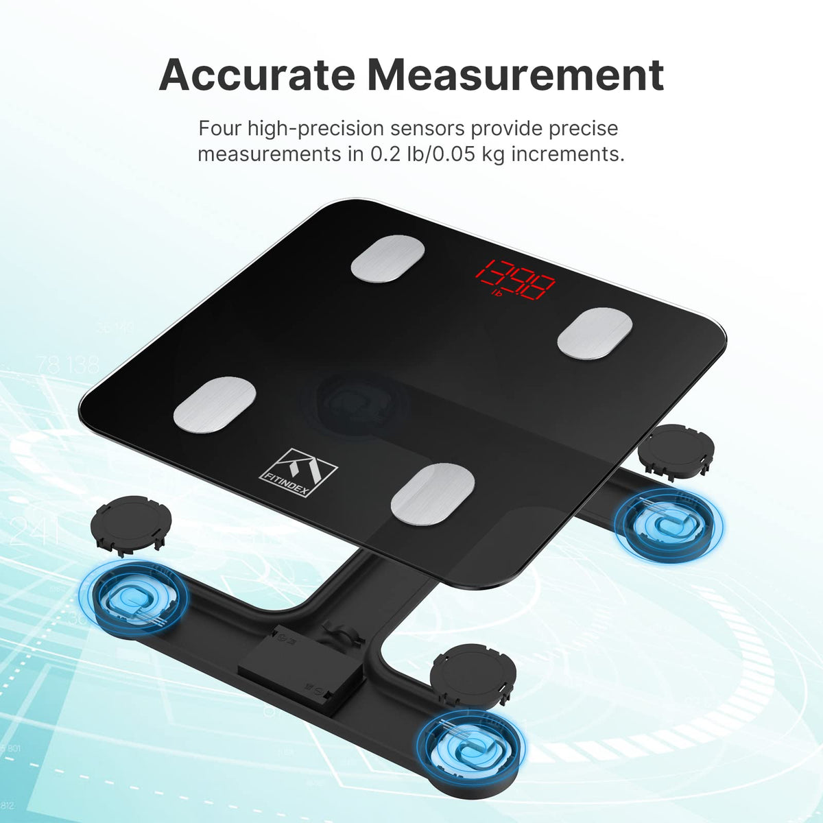 Digital Scale and Body Tape Measure P9900