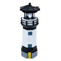Solar Powered Resin Lighthouse Garden Decor V2147