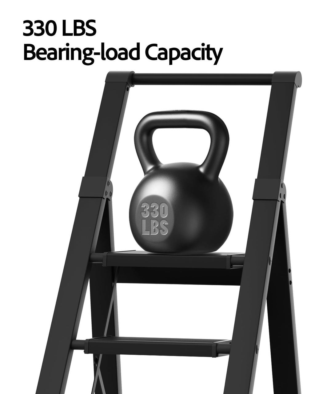 5 Step Aluminum Folding Ladder K8077