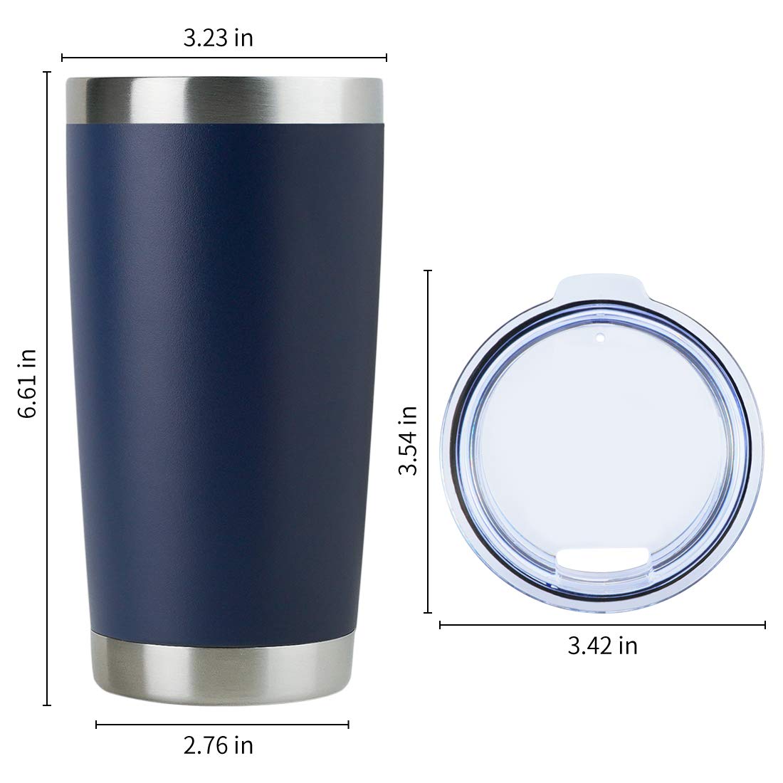 20oz Stainless Steel Insulated Tumbler with Lid M347219