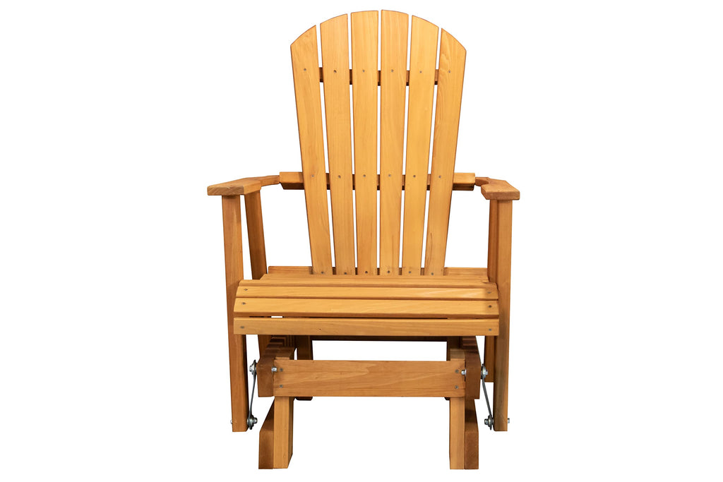 Cedar Fanback Adirondack-Style Glider Y199521