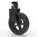 8" Trailer Jack Swivel Caster with Spoked Wheel B55253
