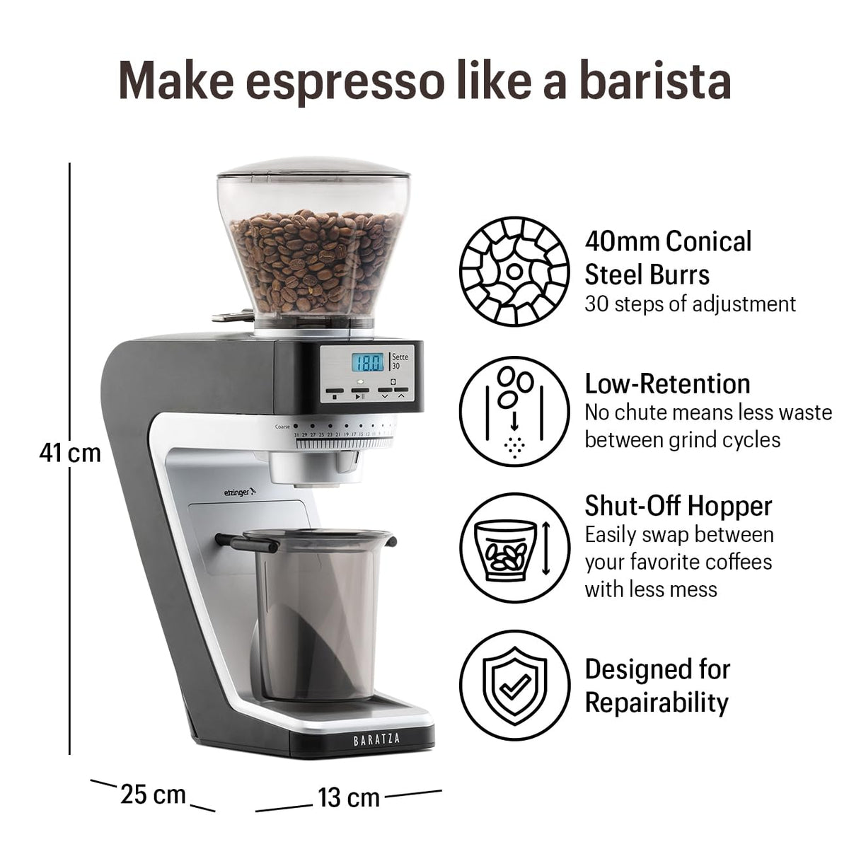 Conical Burr Grinder Z87416