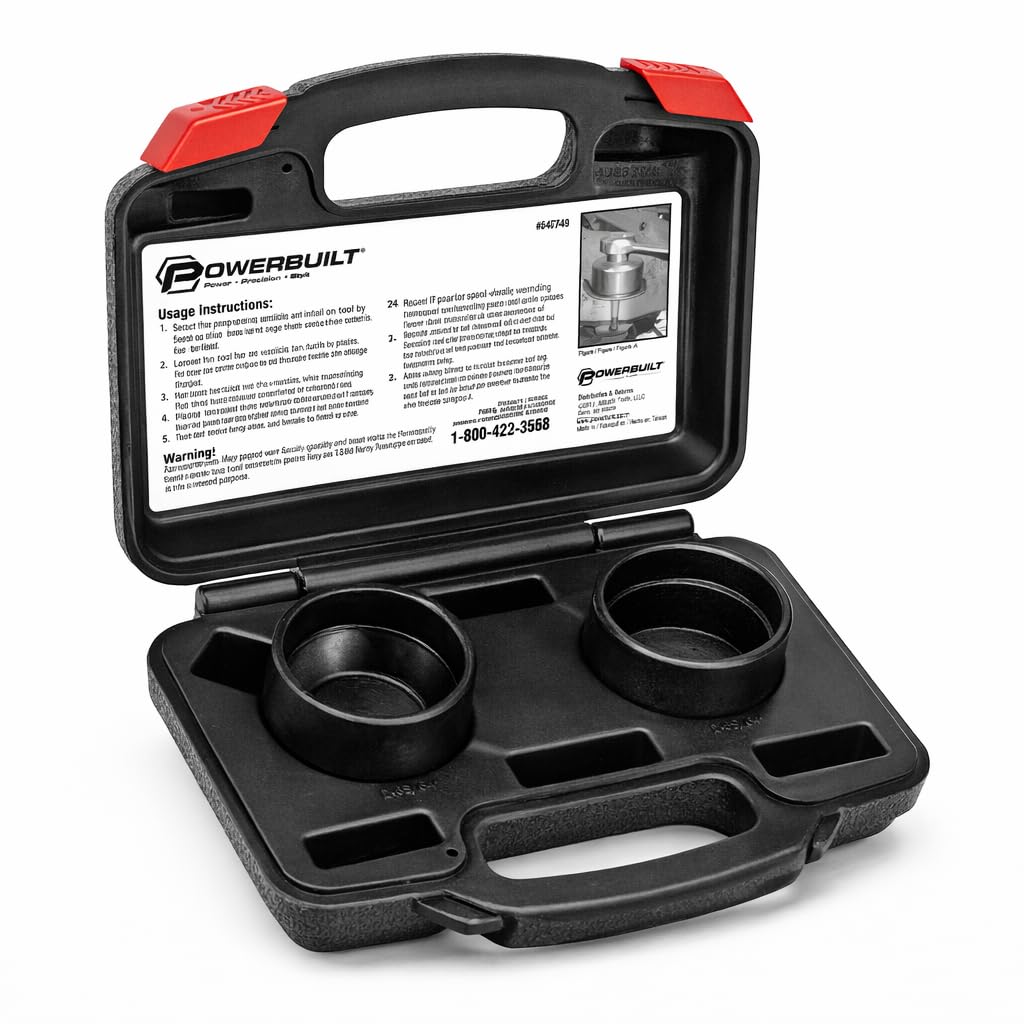 2 Piece Ball Joint Socket Set, 3/4" Drive with Storage Case C409