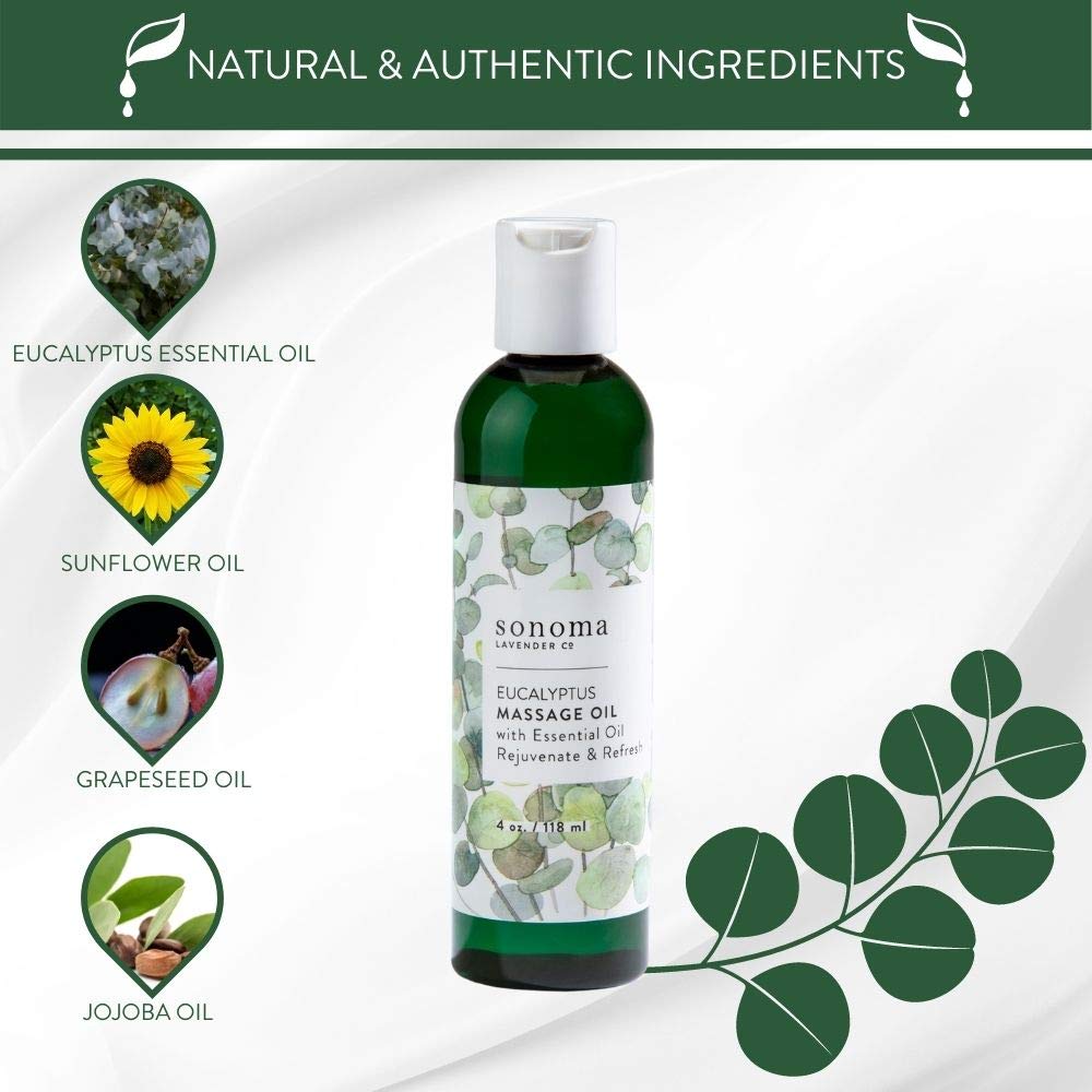 Eucalyptus Massage Oil 4 oz P996857