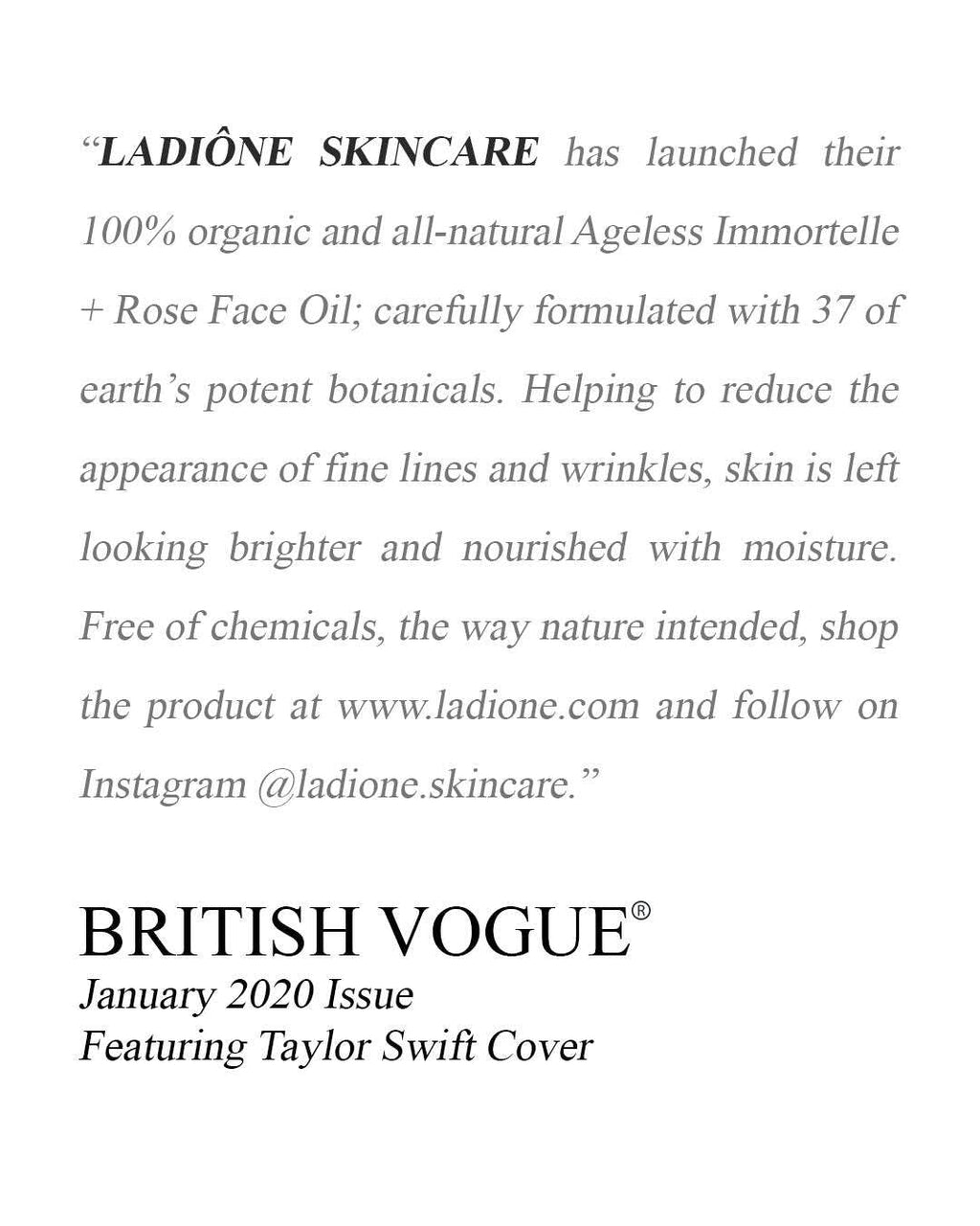 Rose Face Oil Serum 1 oz C431
