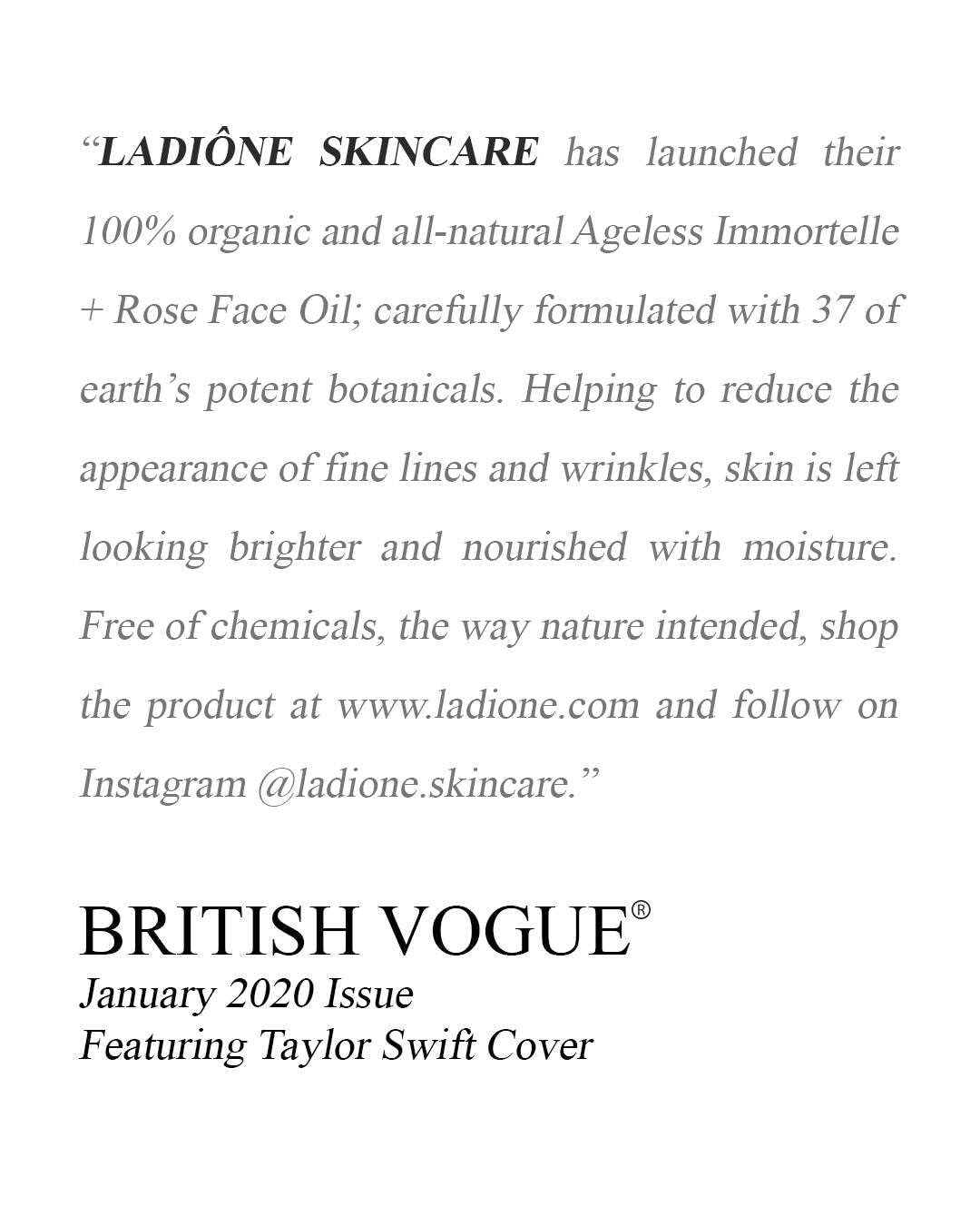 Rose Face Oil Serum 1 oz C431