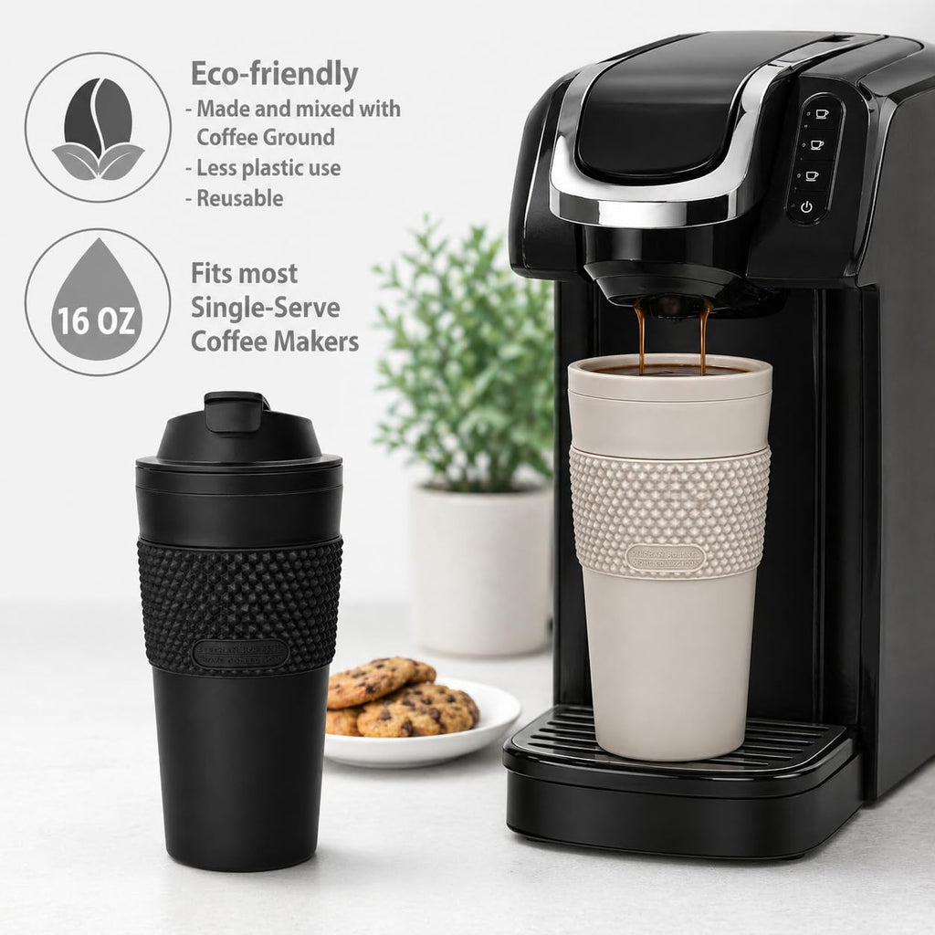 16 oz Insulated Coffee Tumbler Set 2 Pack X115246
