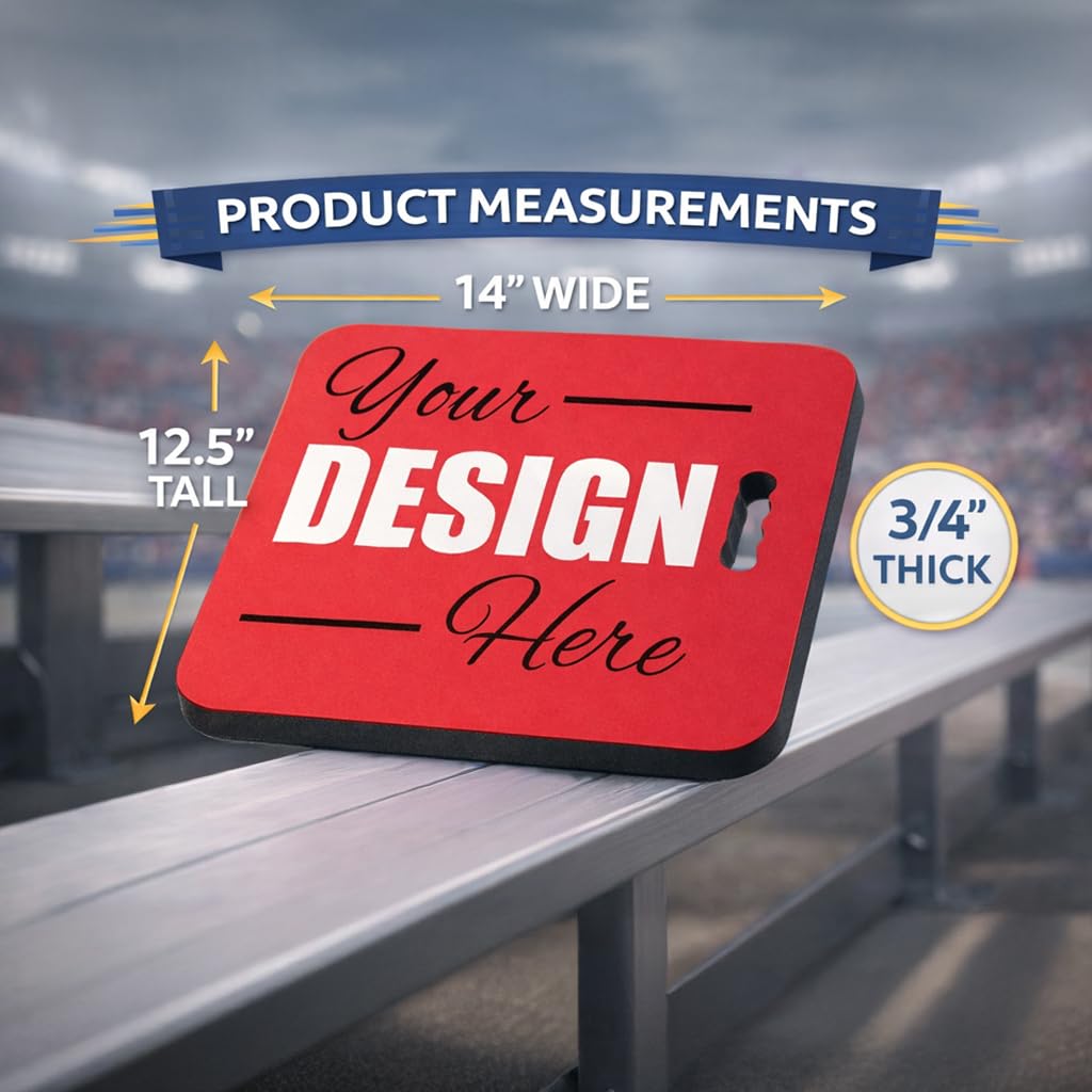 2-Pack Stadium Seat Cushions with Handle J24310