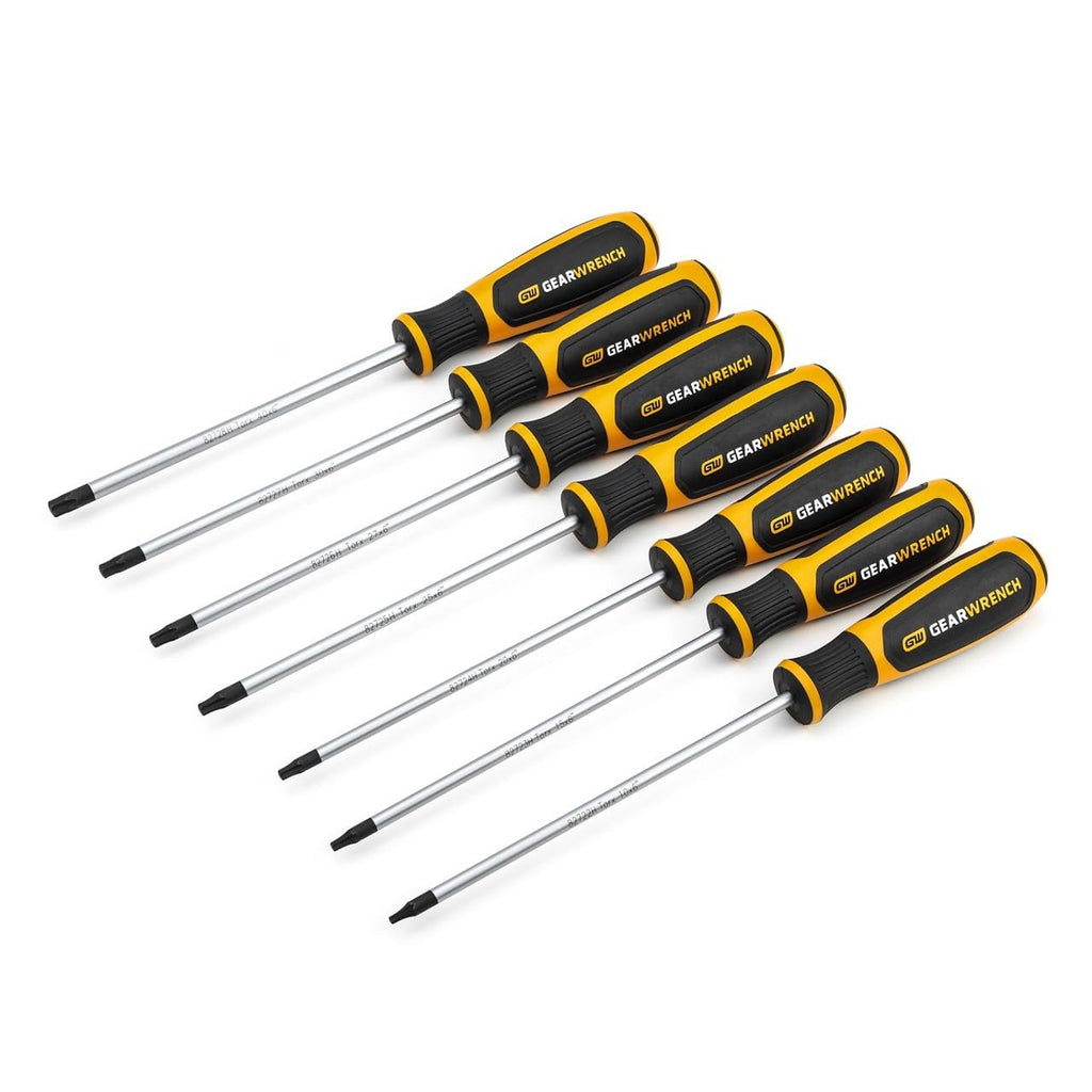 7 Pc Torx Dual Material Screwdriver Set M337598