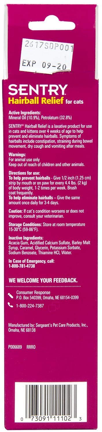 Liquid Hairball Relief 4.4 oz Pack of 2 K6661