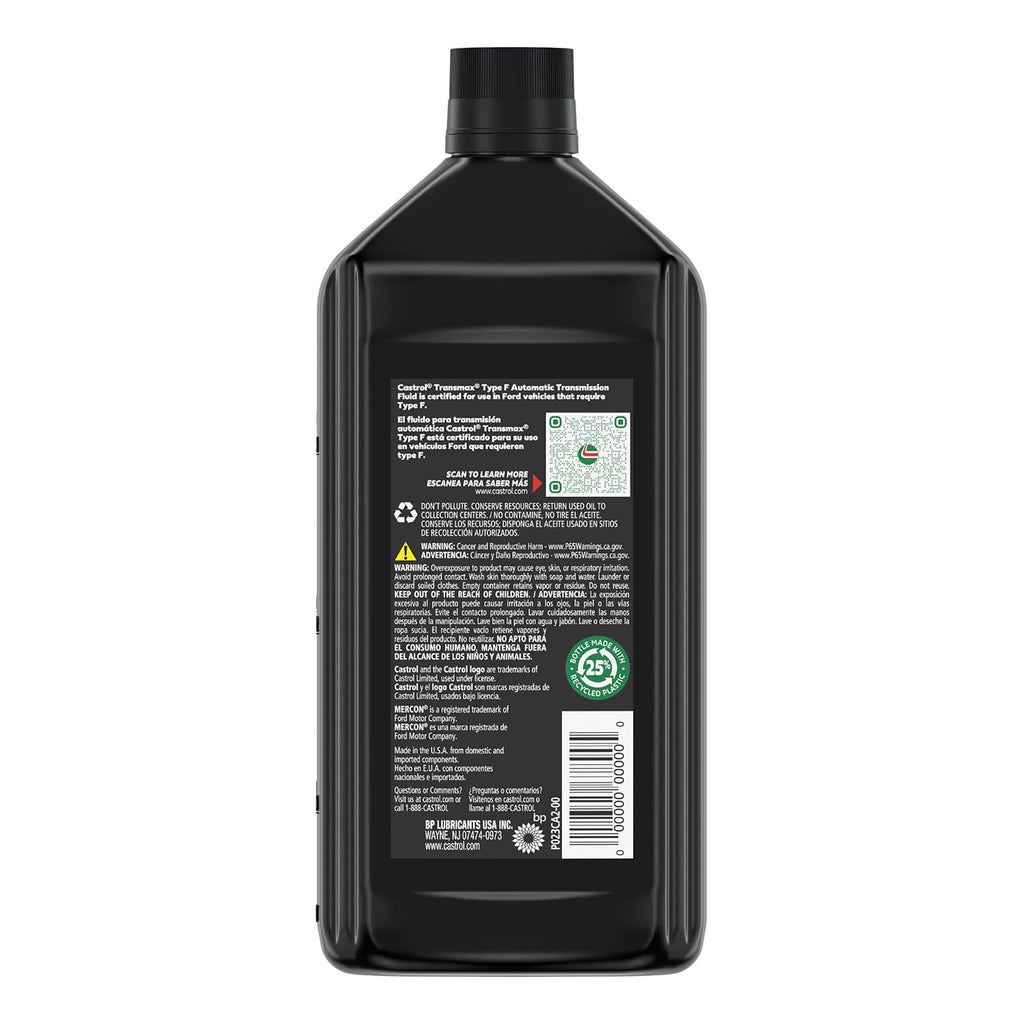 Automatic Transmission Fluid, 1 Quart, Pack of 6 T5592