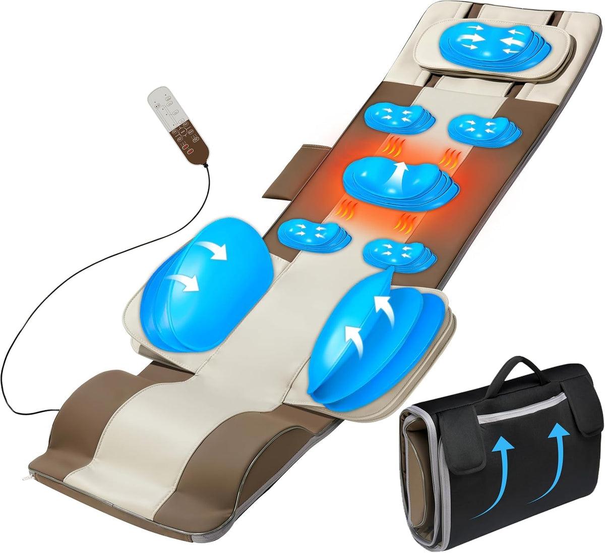 Full Body Massage Mat with Heat J865