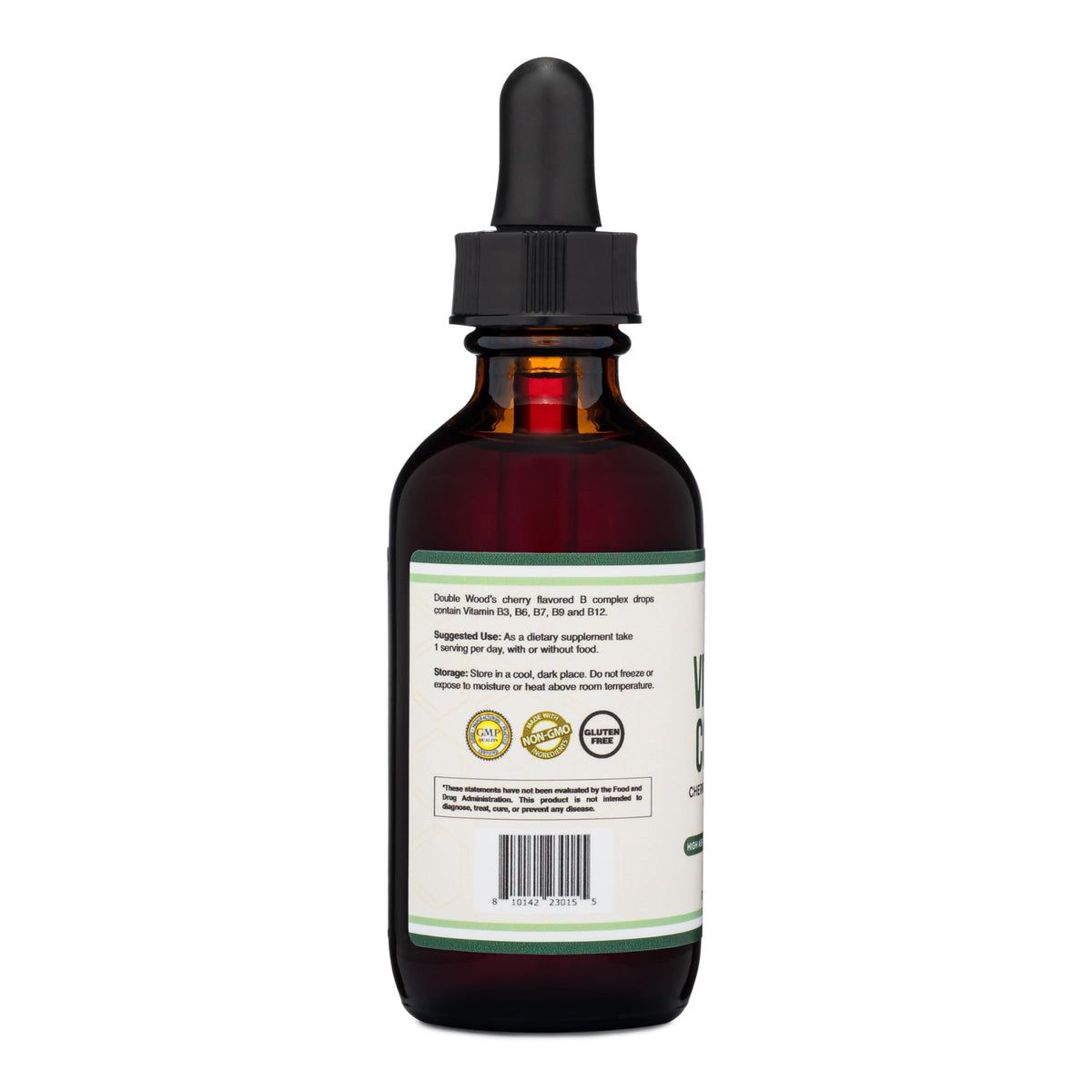 Cherry Flavor Liquid Vitamin B-Complex Drops Q11176