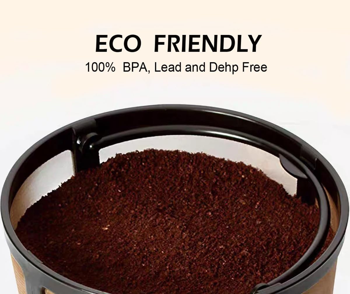Reusable Stainless Steel Mesh Coffee Filter 2 Pack L14893