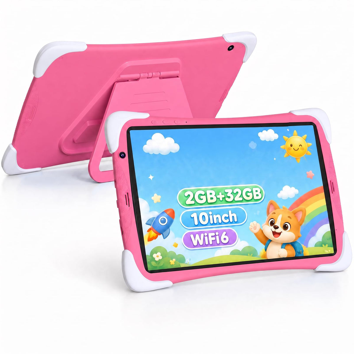 Kids Tablet 10Inch Android with Shockproof Case A1662
