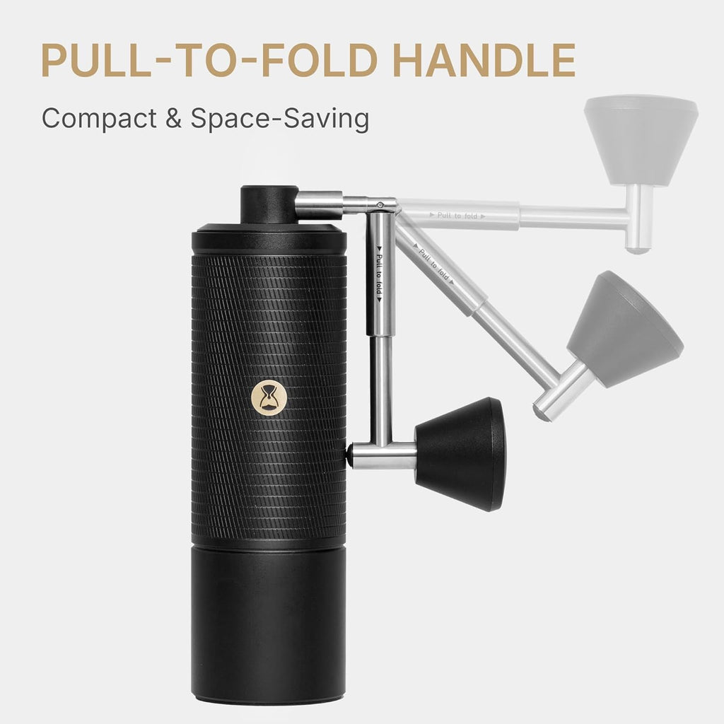 Manual Coffee Grinder with Conical Burr Portable Hand Coffee Grinder E82523