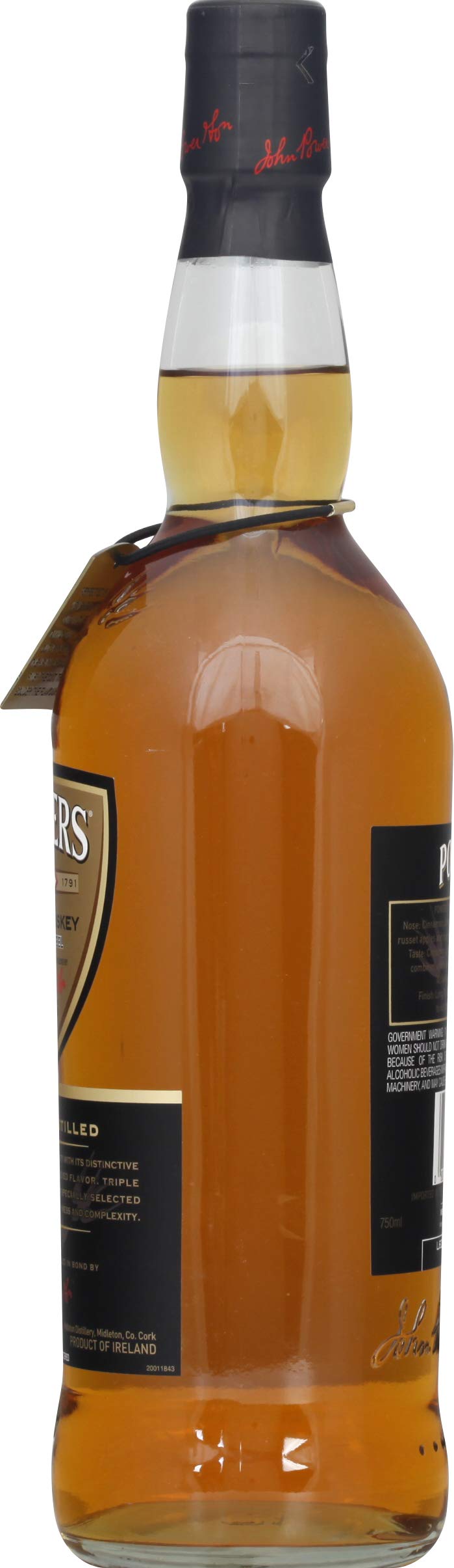 Irish Whiskey 750 ML T781