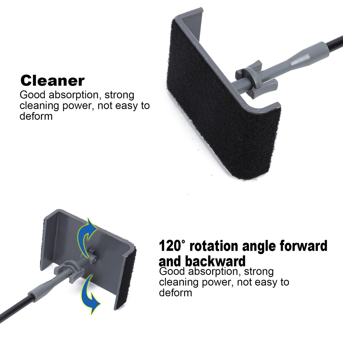 5 in 1 Aquarium Cleaning Tool Kit with Telescopic Handle X6051