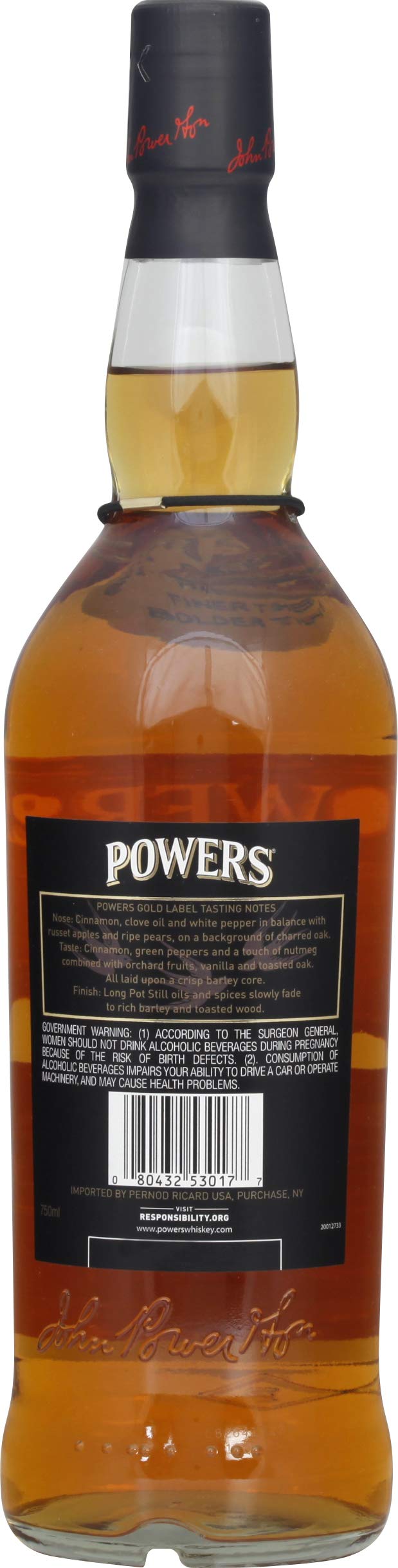 Irish Whiskey 750 ML T781