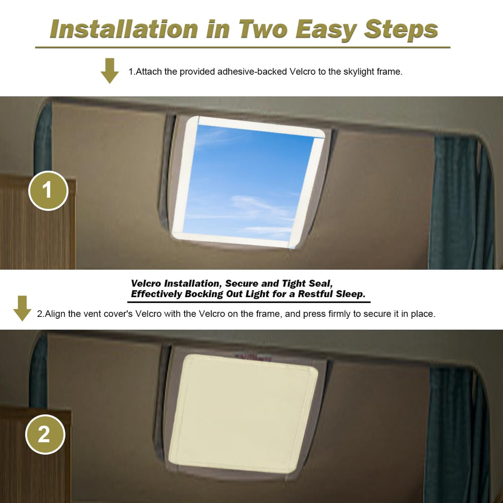 Camper Roof Vent Skylight Cover J65931