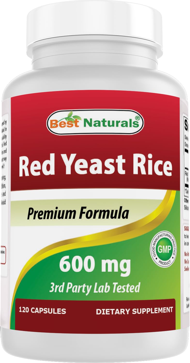 Red Yeast Rice 600 mg 120 Capsules N5655