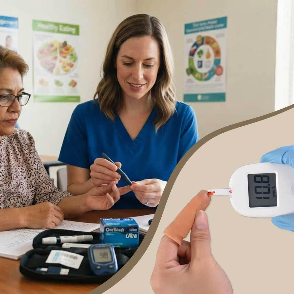 Simulated Blood Glucose Test Trainer Kit P2947