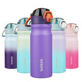 18 oz Insulated Stainless Water Bottle with Straw & Handle W292