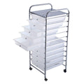 10 Drawer Rolling Storage Cart K87824