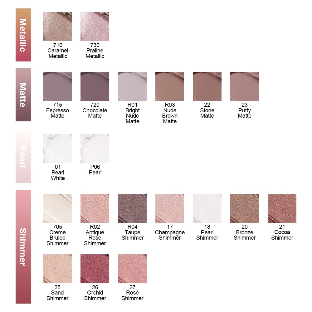 Single Cream Eye Shadow Palette R51139