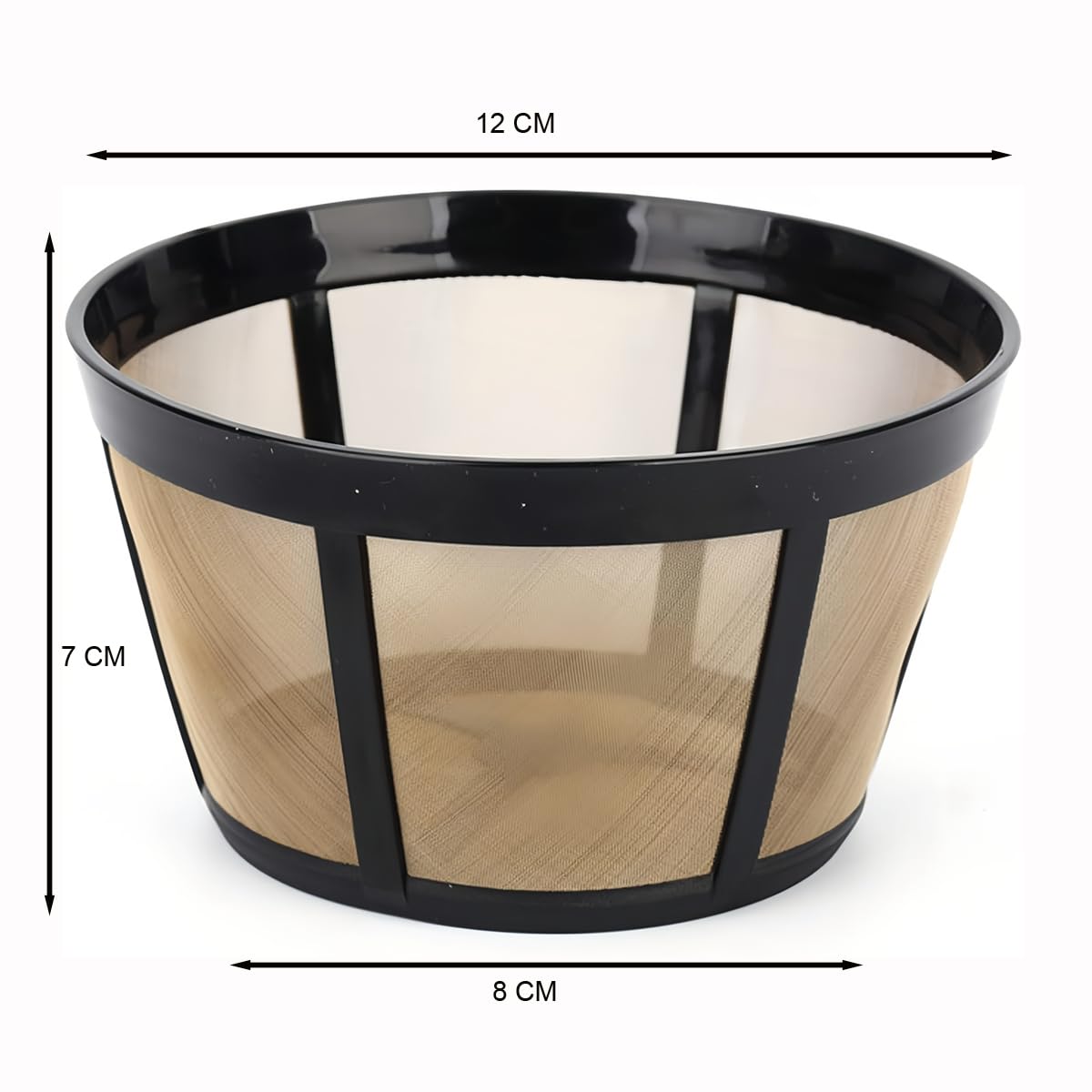 Reusable Stainless Steel Mesh Coffee Filter 2 Pack L14893