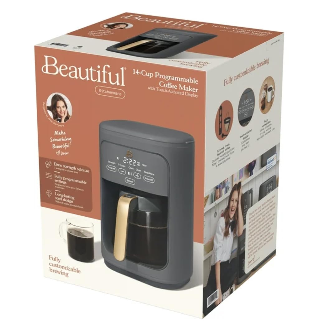 14-Cup Programmable Drip Coffee Maker with Reusable Filter A3885