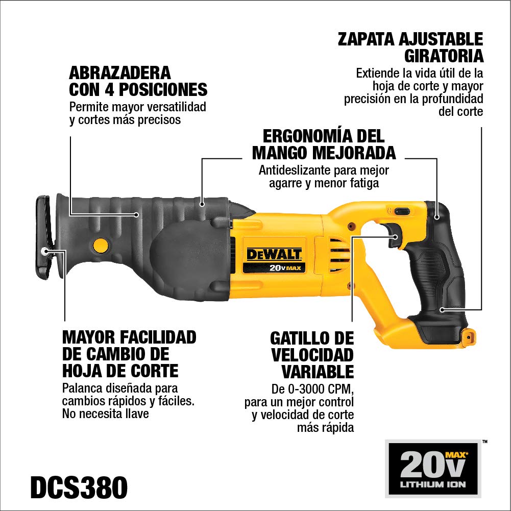 20V MAX Starter Kit and Reciprocating Saw U350355