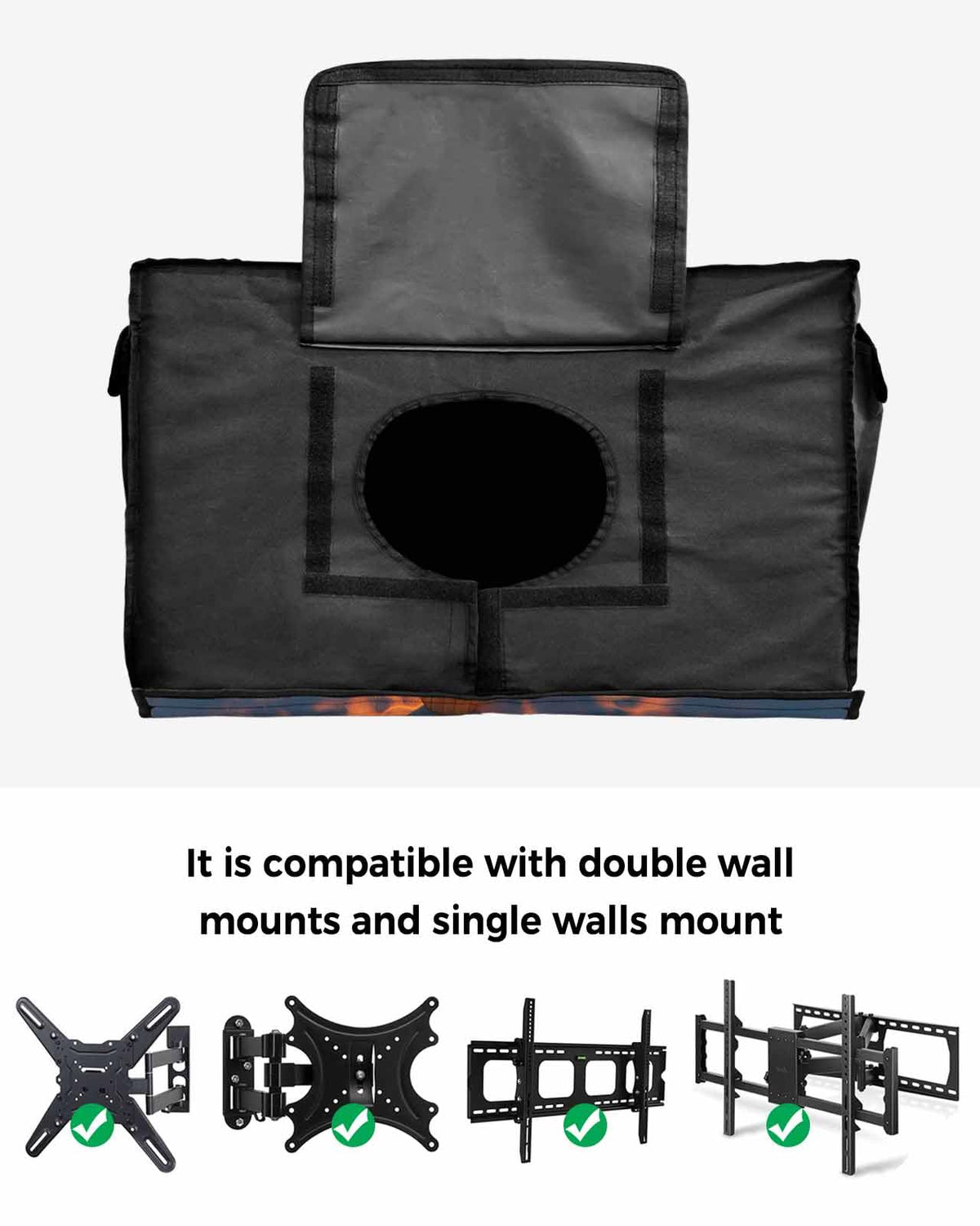 Waterproof Weatherproof Outdoor TV Cover for 30 to 32 Inch Flat Screen J554614