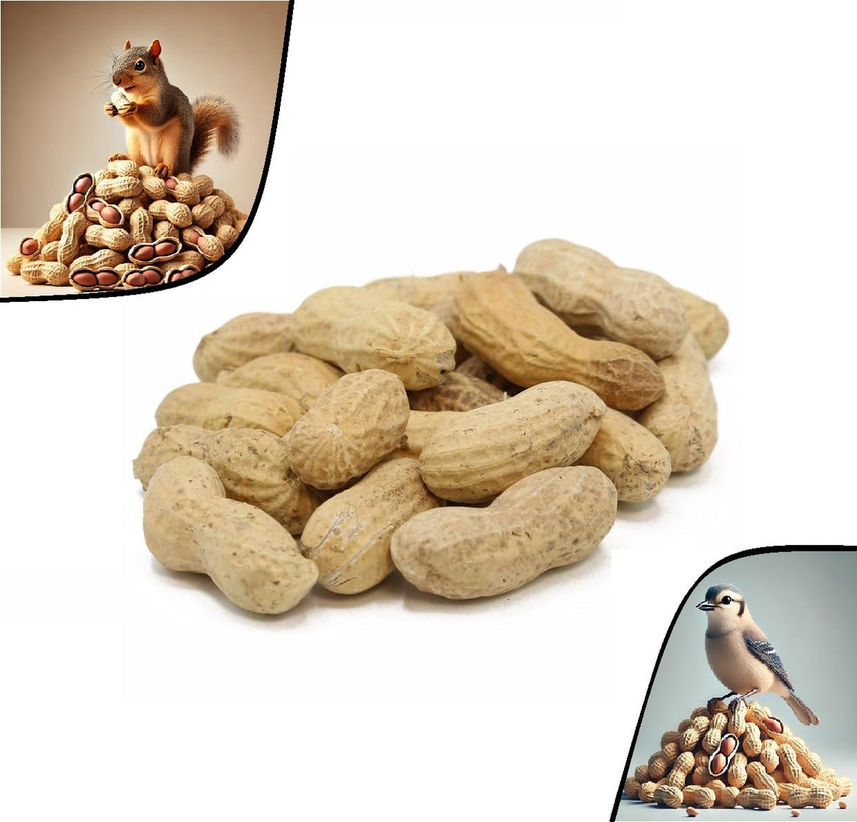 Raw Jumbo Peanuts in the Shell 10 LB Bag T80055