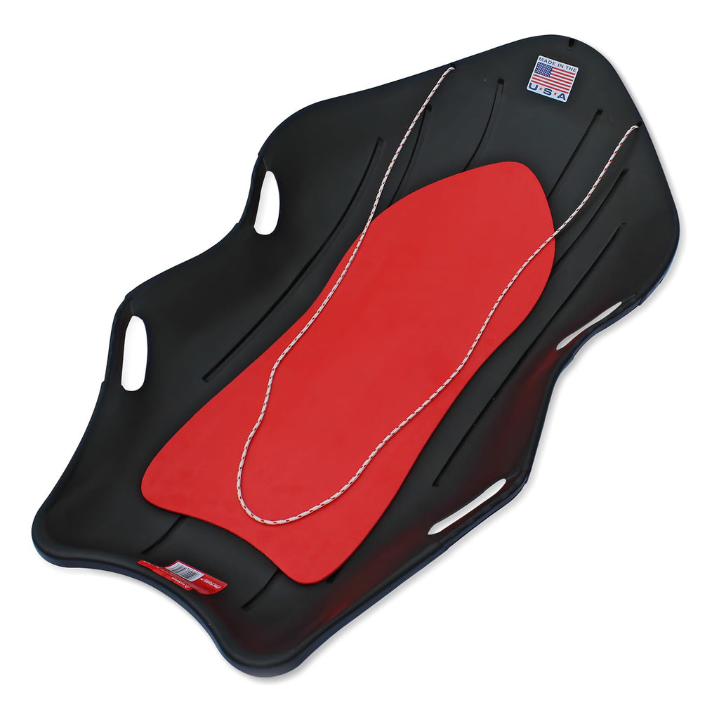 48" 2-Person Plastic Sled with Cushioned Pad S35218