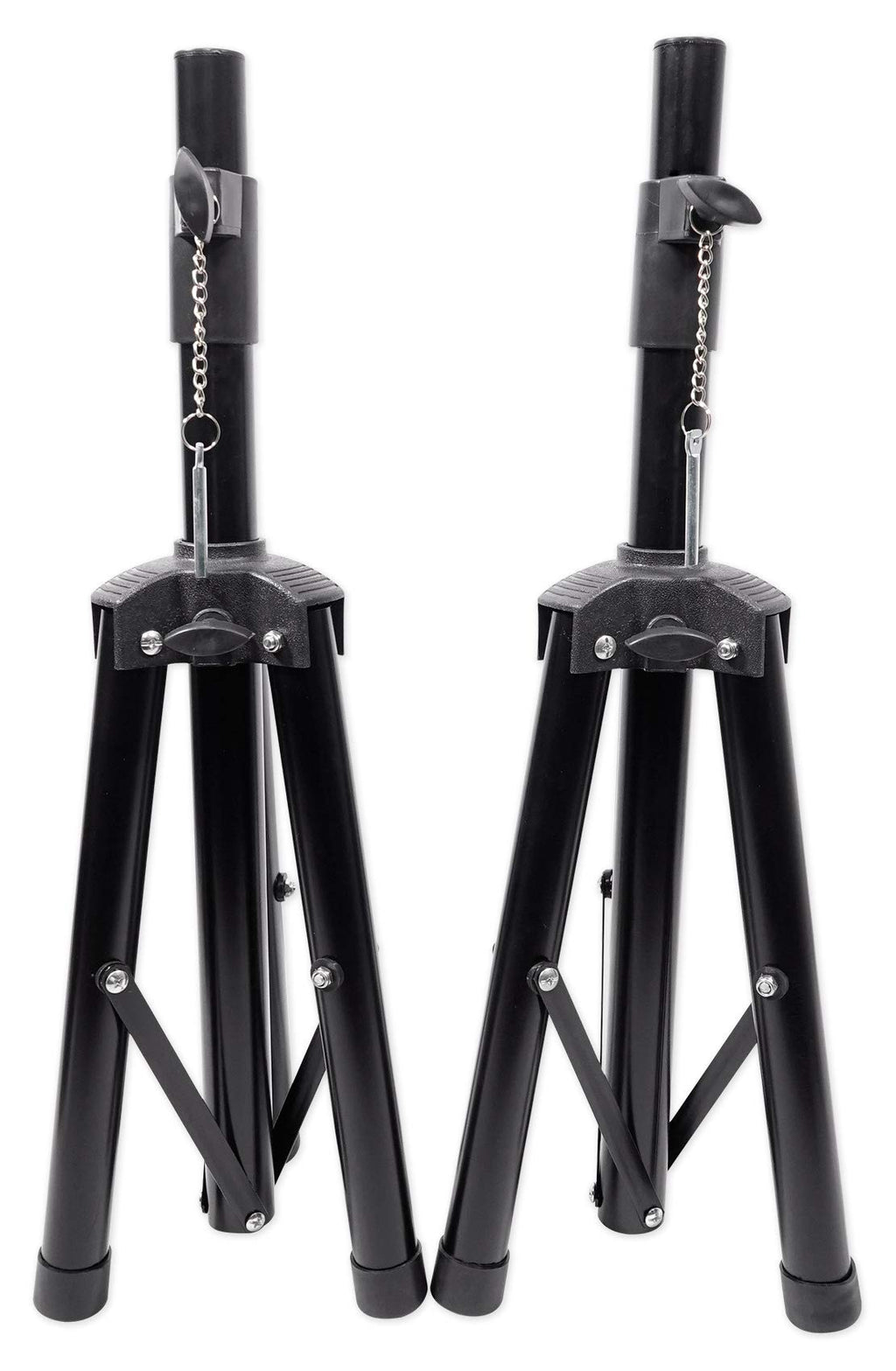 Powered PA Speaker Package with Mic Stands Cables D1974