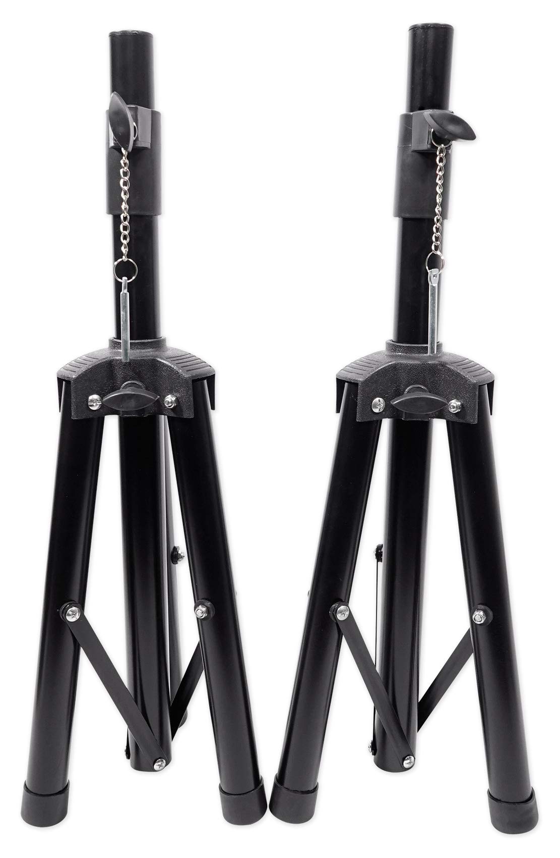 Powered PA Speaker Package with Mic Stands Cables D1974