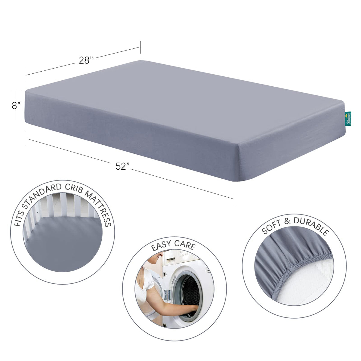 3-Piece Microfiber Toddler Sheet Set L80457