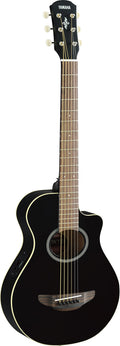 3/4-Size Black Acoustic-Electric Guitar S6488