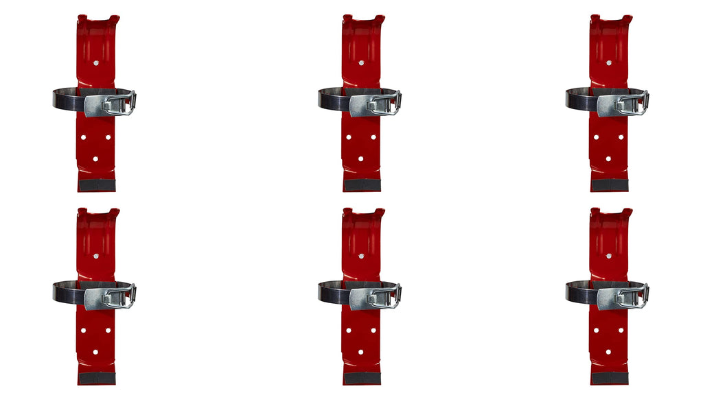 6 Pack 2.5 lb Fire Extinguisher Mount I992